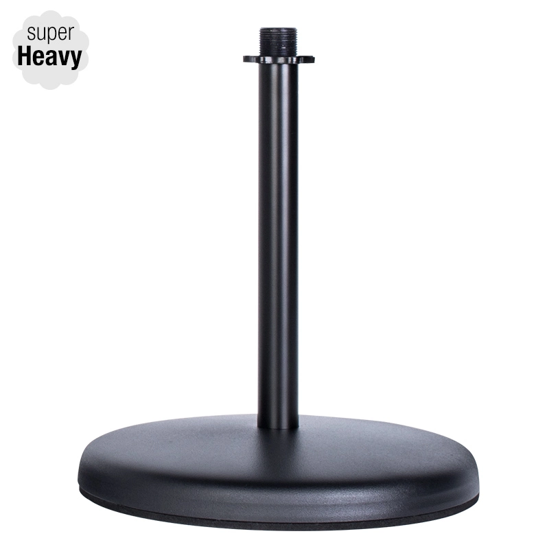 Round Base Desktop Microphone Table Stand for Microphone