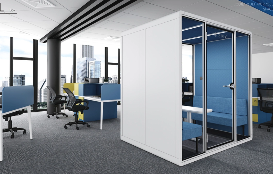 DIY Color Soundproof Acoustic Vocal Talking Foam Privacy Cabins Call Booth for Open Office