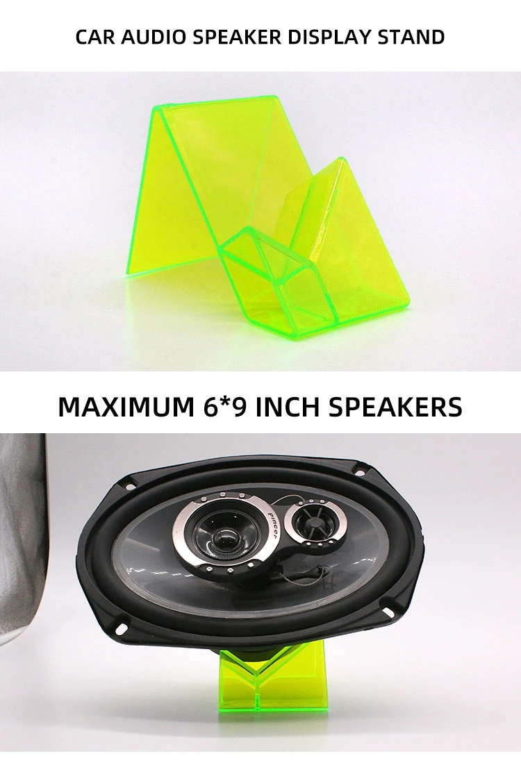 Manufacturers Wholesale Plastic Speaker Stand Car Audio Equipment Car Speaker Display Rack