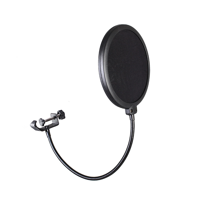 Quality Professional Big Size Flexible Gooseneck Pop Microphone Filter for Studio Microphone