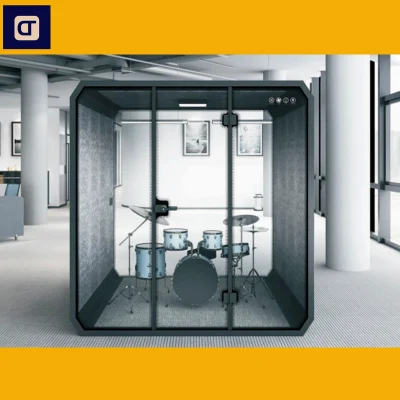 Portable Studio Vocal Music Recording Modular Office Pod Meeting Room Soundproof Booth